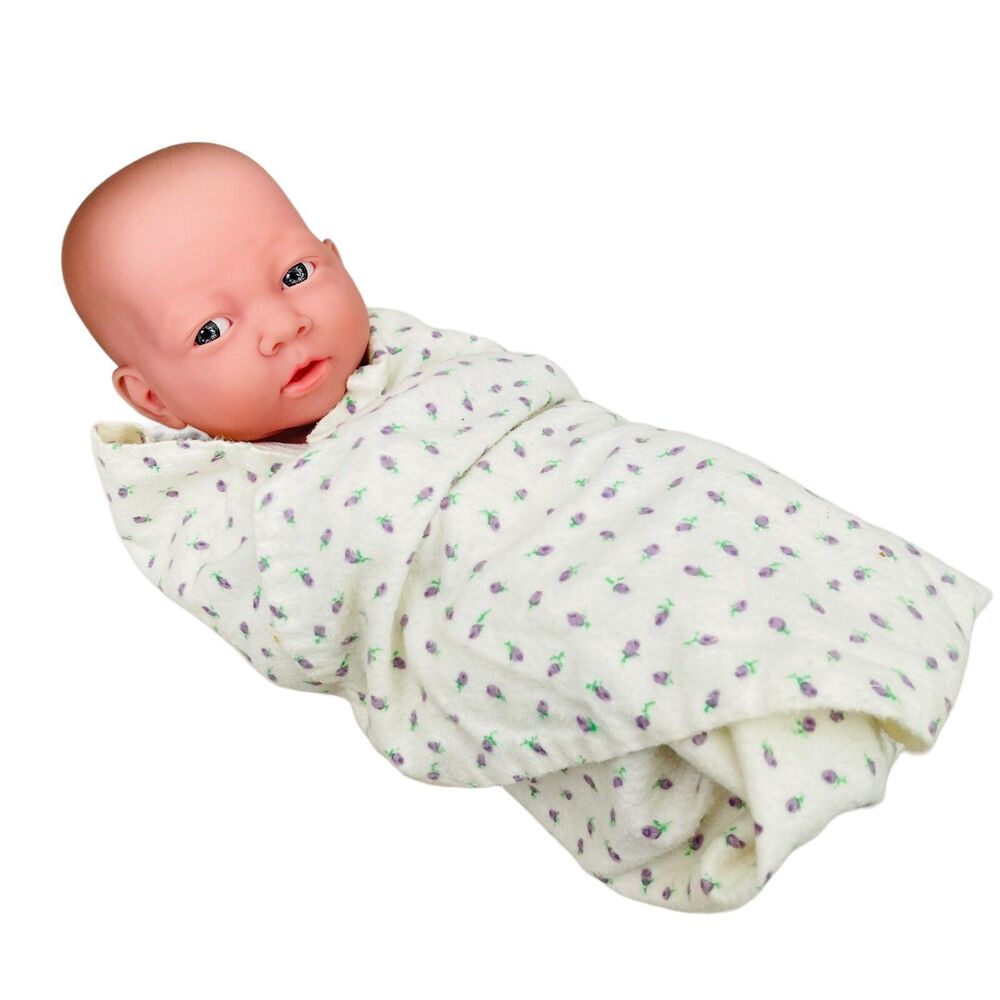 Berenguer 14” Baby Girl Doll Anatomically Correct Realistic Newborn Vinyl 22-07 - Picture 3 of 15
